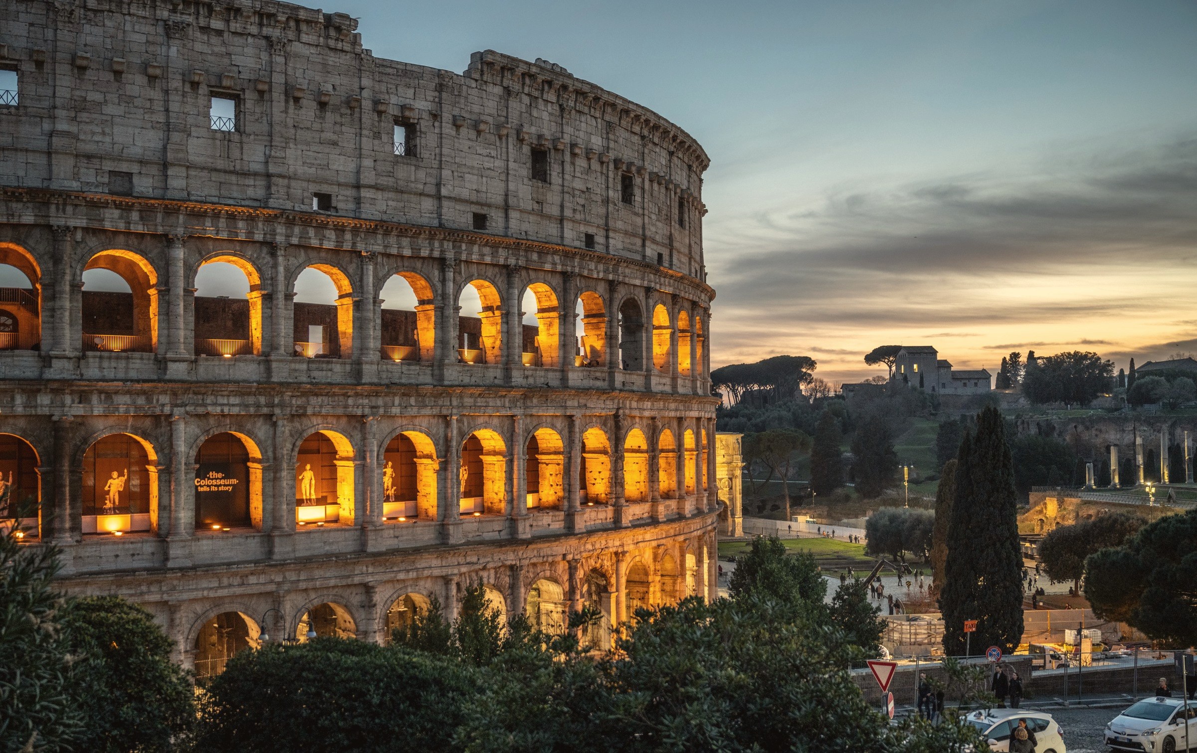 El Coliseo y el Foro