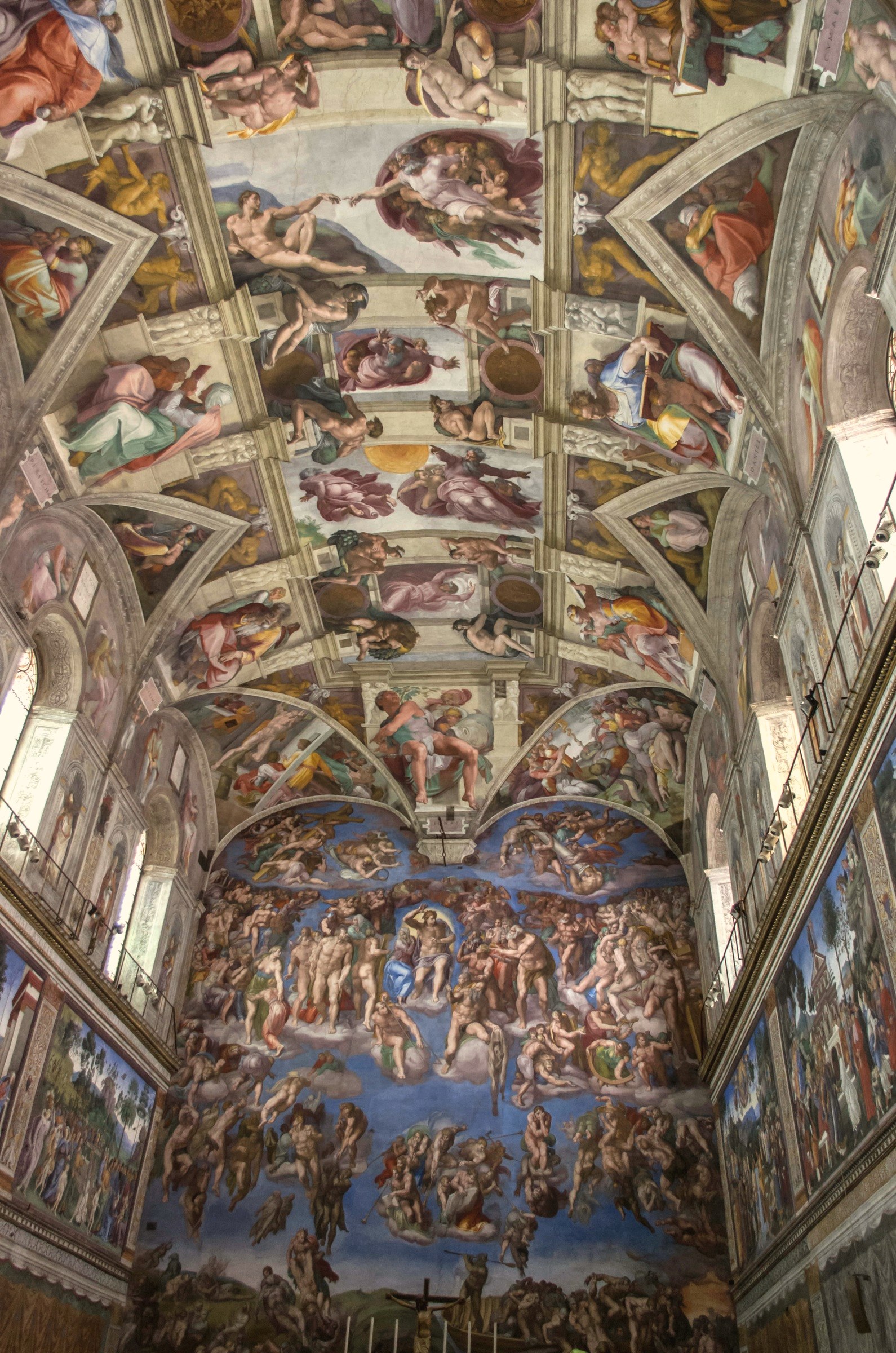 La bóveda de la Capilla Sixtina.